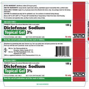 DICLOFENAC SODIUM 3% GEL 100GM