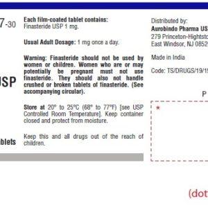 FINASTERIDE 1MG TABS 90CT