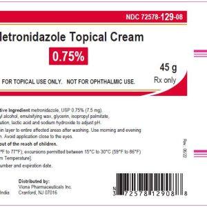 METRONIDAZOLE 0.75% CREAM 45GM