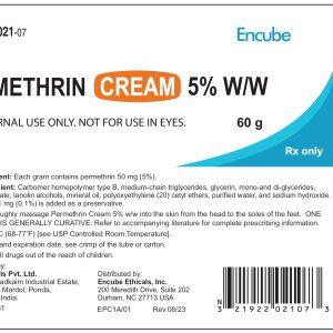 PERMETHRIN 5% CREAM 60GM